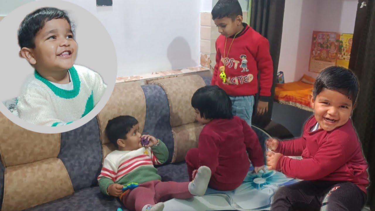 आरव की चाचू संग मस्ती !!!! दोस्तों के साथ भी की खूब मस्ती ?????