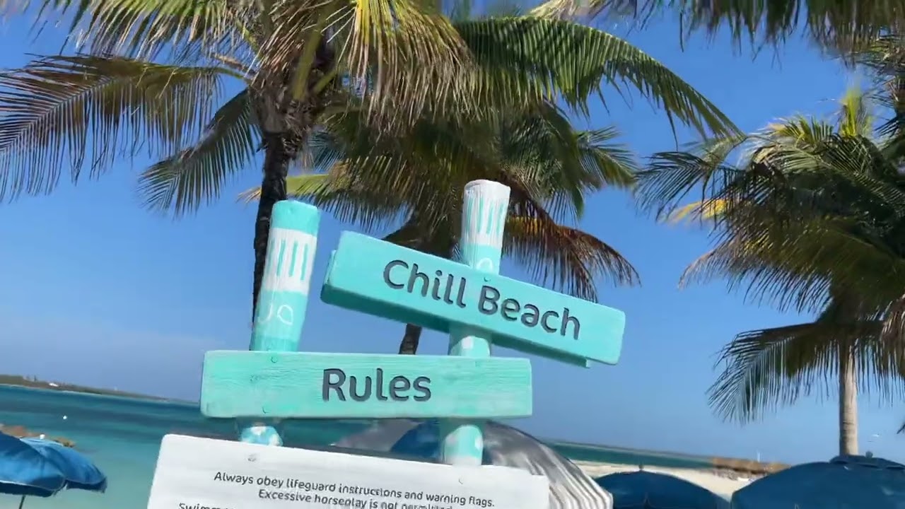 Coco Cay, Chill Island- Walking Tour