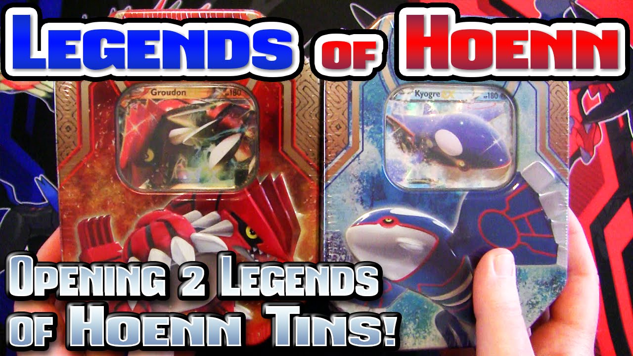 Pokémon TCG: Legends of Hoenn Tins Opening!
