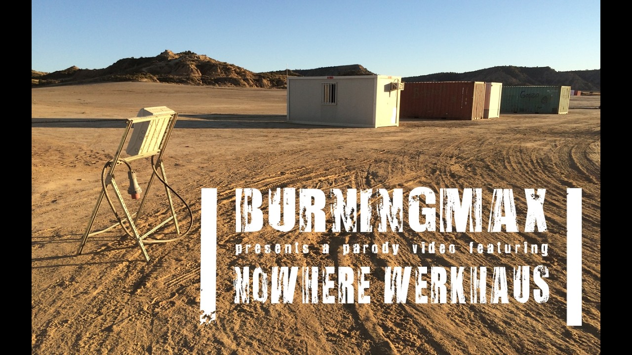 Dust is the New Glitter | Burningmax for Nowhere Werkhaus (2016)