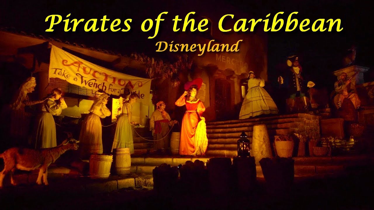 Disneyland Pirates of the Caribbean Ultra Low Light On Ride Front Seat HD POV