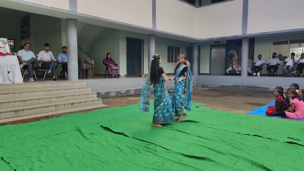 ❤️🌺EMRS Gandhari marked World Indigenous Peoples Day with cultural performances and traditions 💞❤️