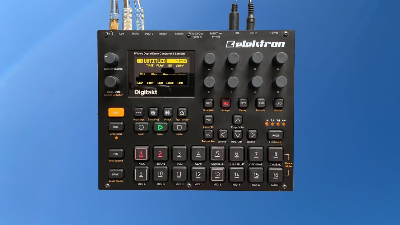 july // a month of digitakt jams