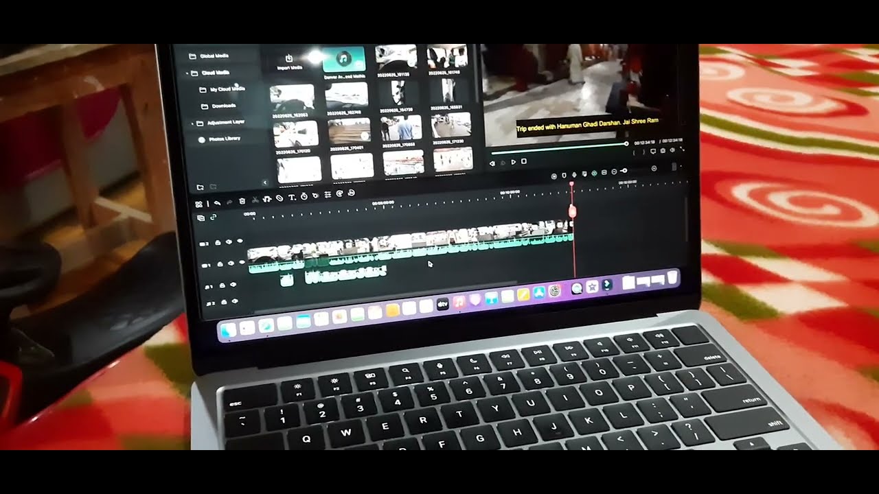 Video Editing Test on MacBook Air M2 in 1080p | Filmora Editing