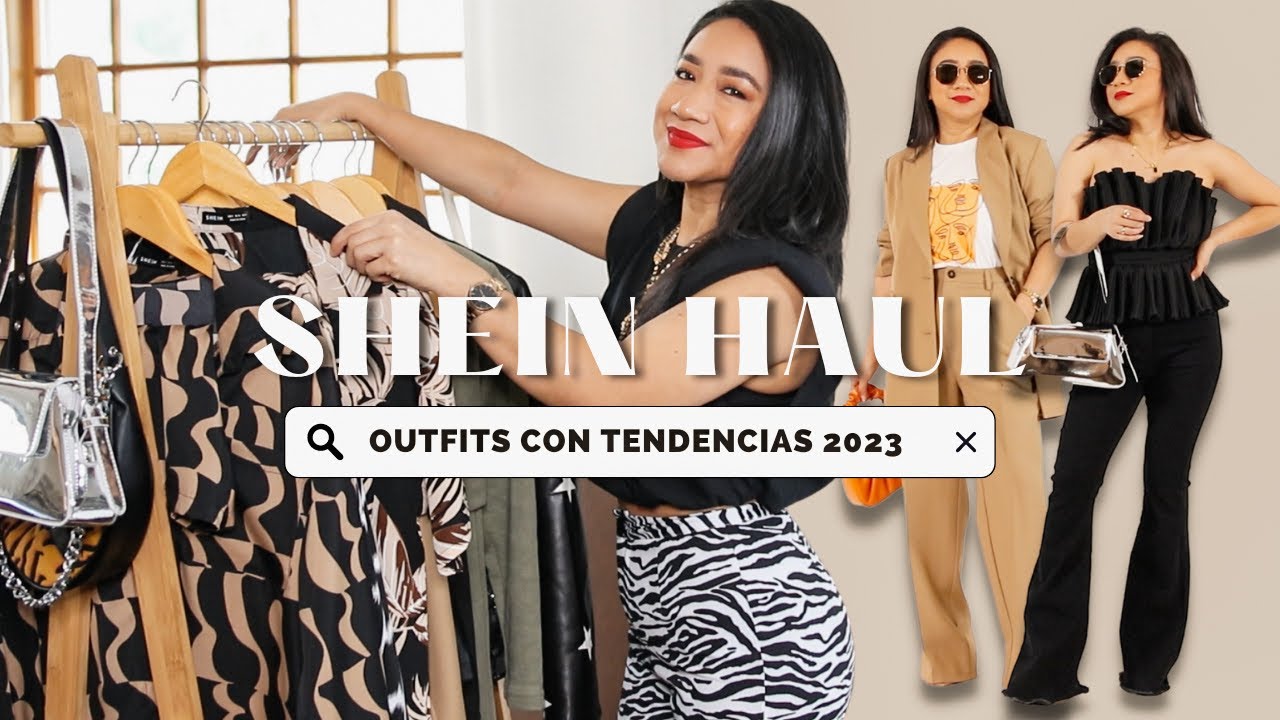 SHEIN HAUL CREANDO OUTFITS CON TENDENCIAS 2023 | COMPRAS FASHION DE PRIMAVERA VERANO | JORYCK