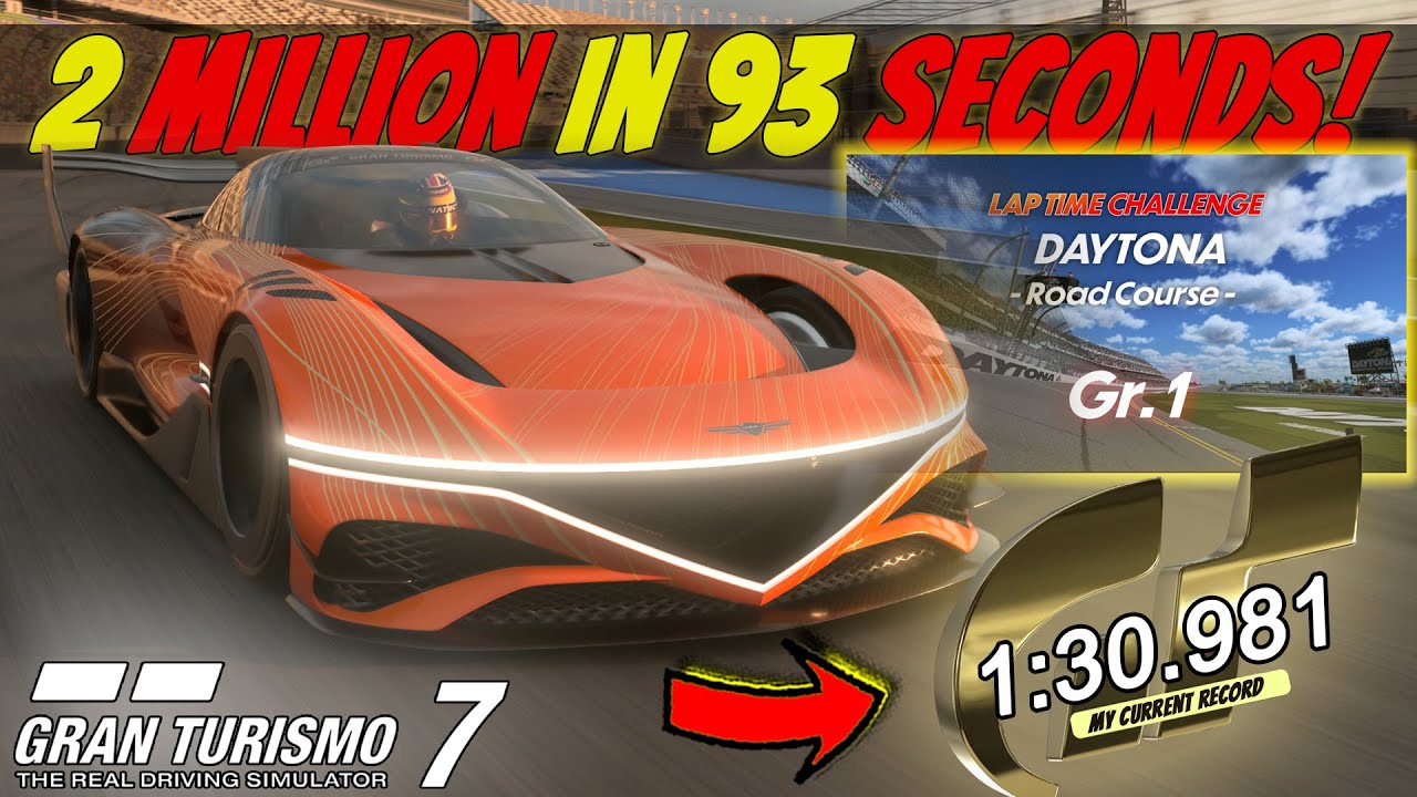 🤑 CHOOSE a PROTOTYPE and do 1 LAP for 2 MILLION Credits..  || Time Trial Guide - Week 03