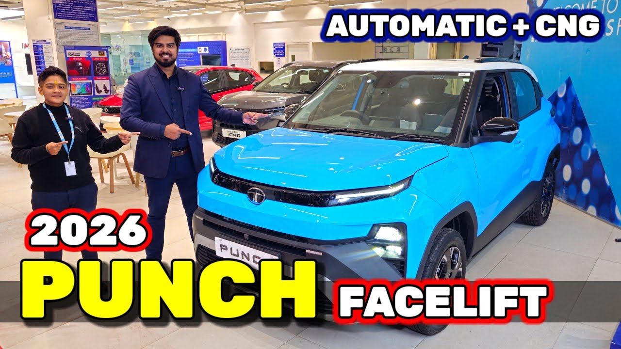 TATA PUNCH 2026 - FACE LIFT🔥 Full Review 🔥Auto + CNG 🔥Starts 5.59 Lacs*