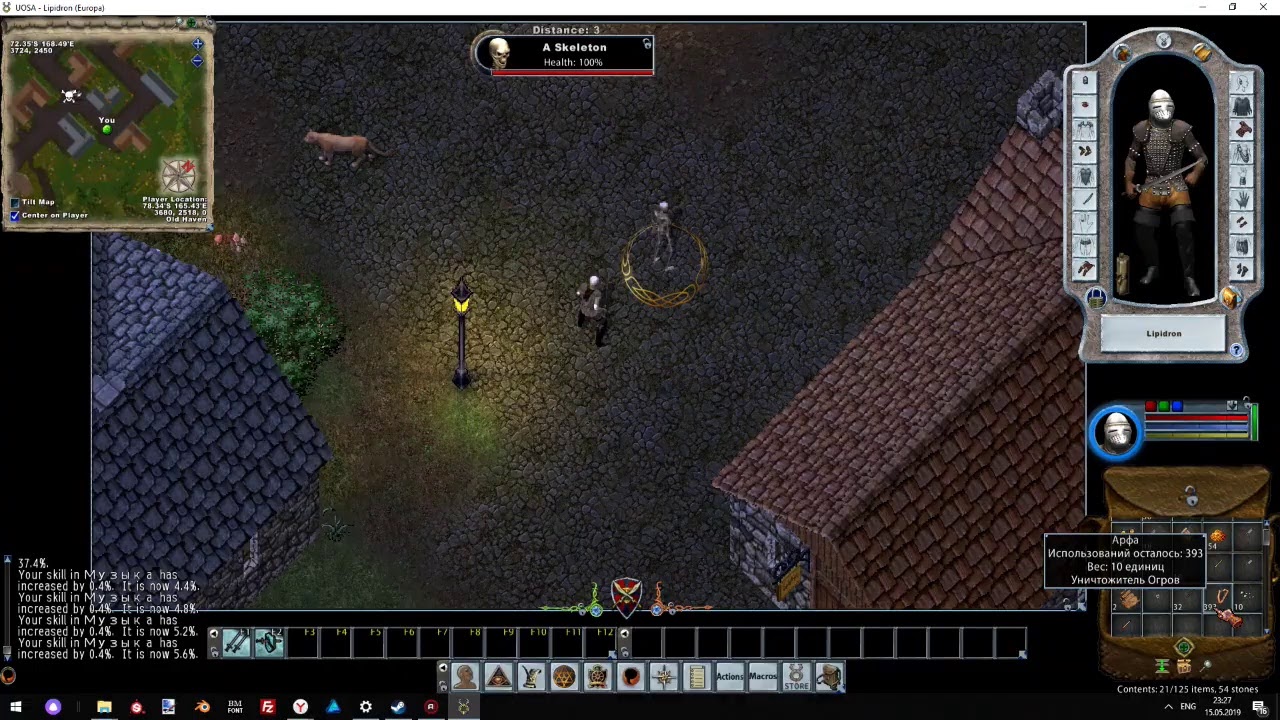 гайд Ultima Online официальный сервер -введение