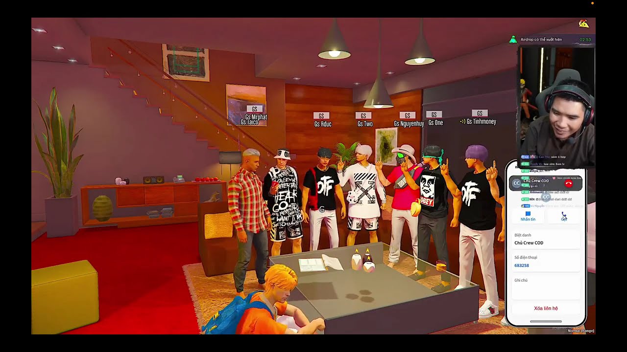 Mr Quẹo chơi Gta 5 live 20/12