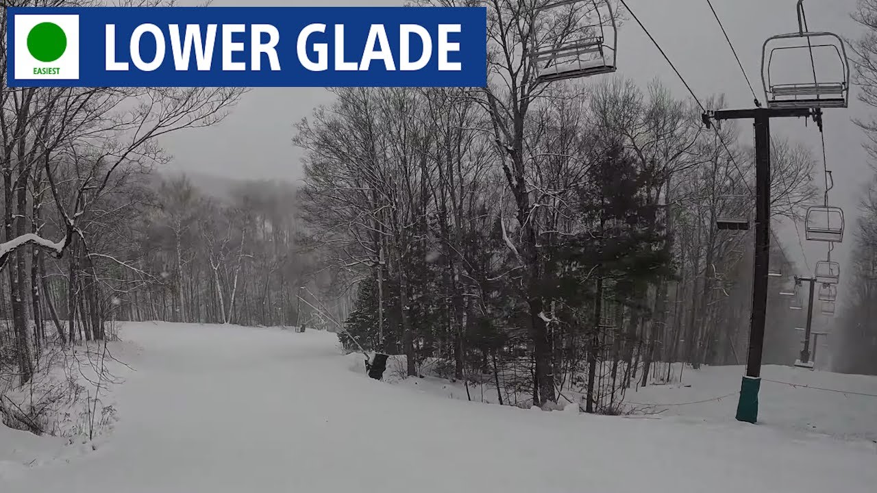 Jiminy Peak, MA - 🟢 Lower Glade to Slingshot (12-11-25) [4K]