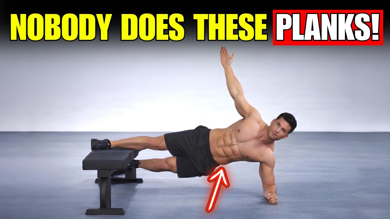 6 INTENSE PLANK VARIATIONS NO ONE DOES that will DEFINE YOUR ABS IN 21 DAYS!