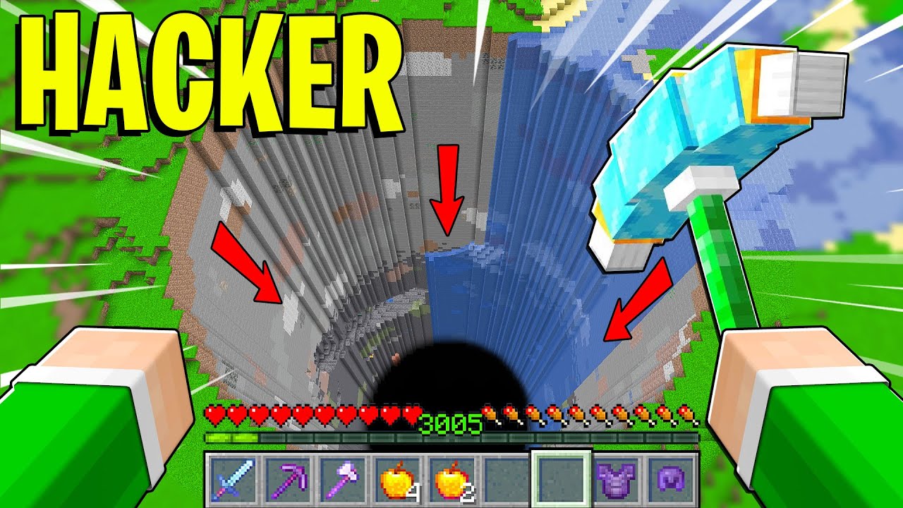 HO BARATO CONTRO LOCO NELLA GARA DI SCAVO su MINECRAFT!