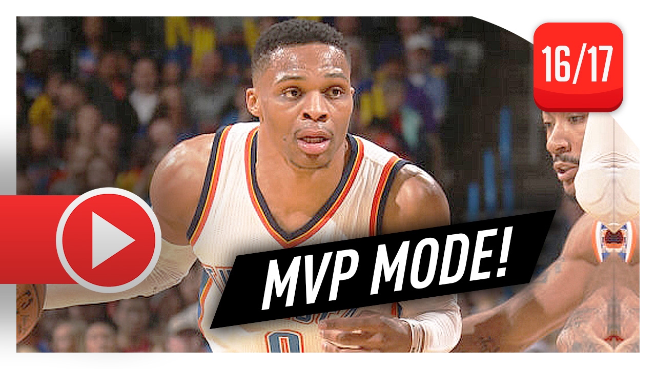 Russell Westbrook Triple-Double Highlights vs Knicks (2017.02.15) - 38 Pts, 14 Reb, 12 Ast, MVP!
