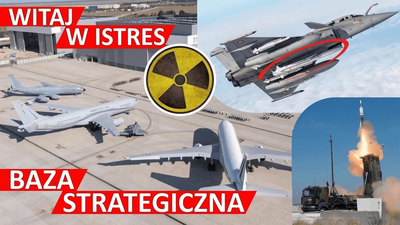 Siła francuskiego odstraszania nuklearnego &ndash; zobacz bazę w Istres z @Armeedelairfrancaise