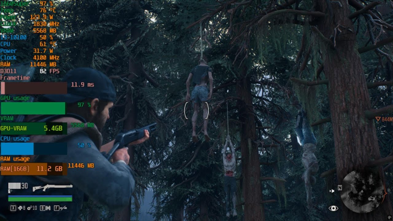 DAYS GONE 1660 SUPER MAX SETTING i3-10100