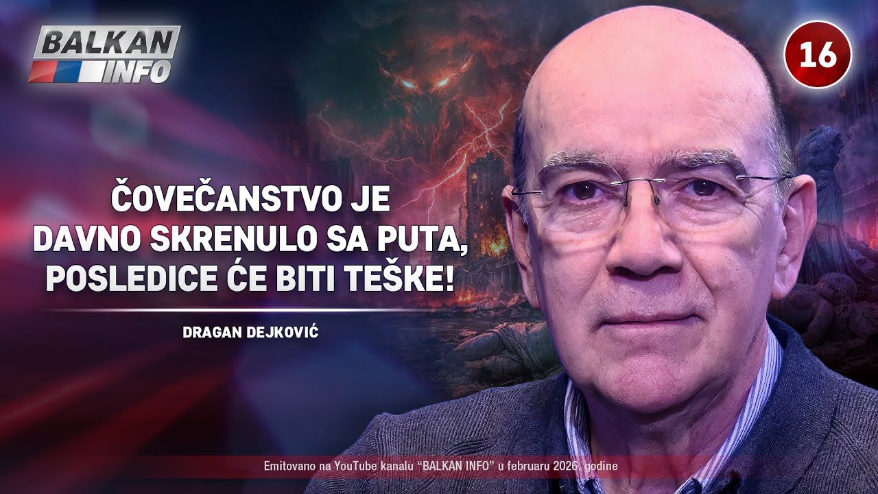INTERVJU: Dragan Dejković &ndash; Čovečanstvo je skrenulo sa puta, posledice će biti te&scaron;ke! (18.2.2026)