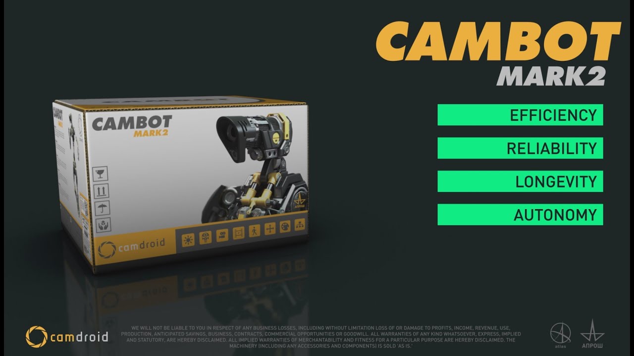 Camdroid's CamBot Mark 2: Leaked Confidential Video