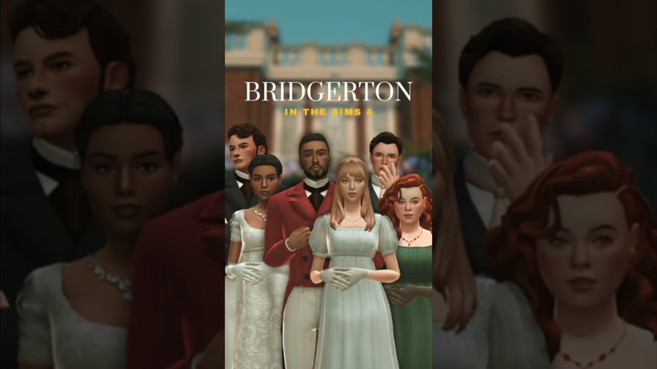 Who is your favorite character? 💚👑 #thesims4 #bridgerton #sims4legacy #sims4challenge #fyp
