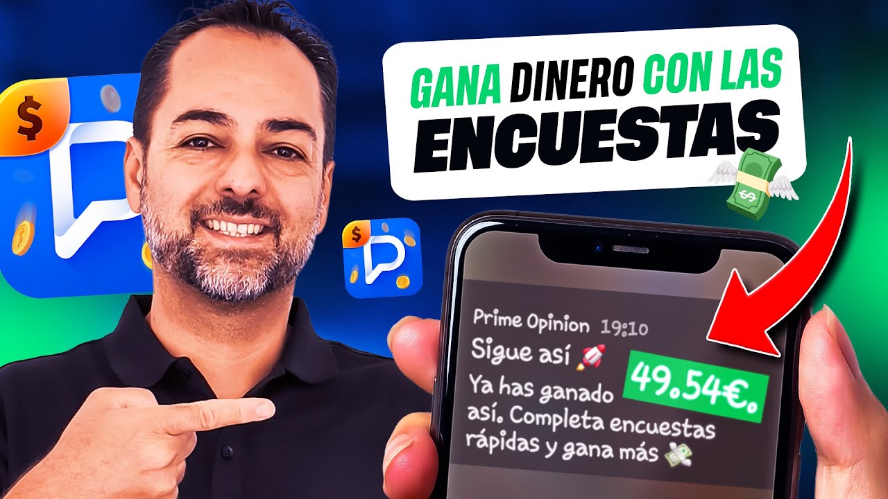 La App de ENCUESTAS que paga M&Aacute;S!  💵Prime Opinion. #pruebaexpress