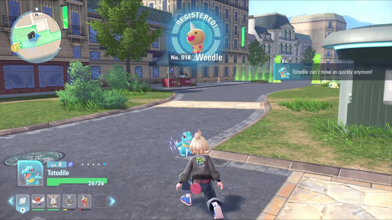 Pok&eacute;mon Legends Z-A Weedle Location No. 018