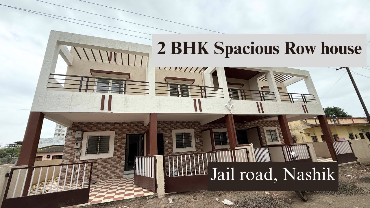 2 BHK Spacious Row House, Jail road, Nashik | जेल रोड मध्ये प्रशस्त रो हाऊस | Aapli Property 