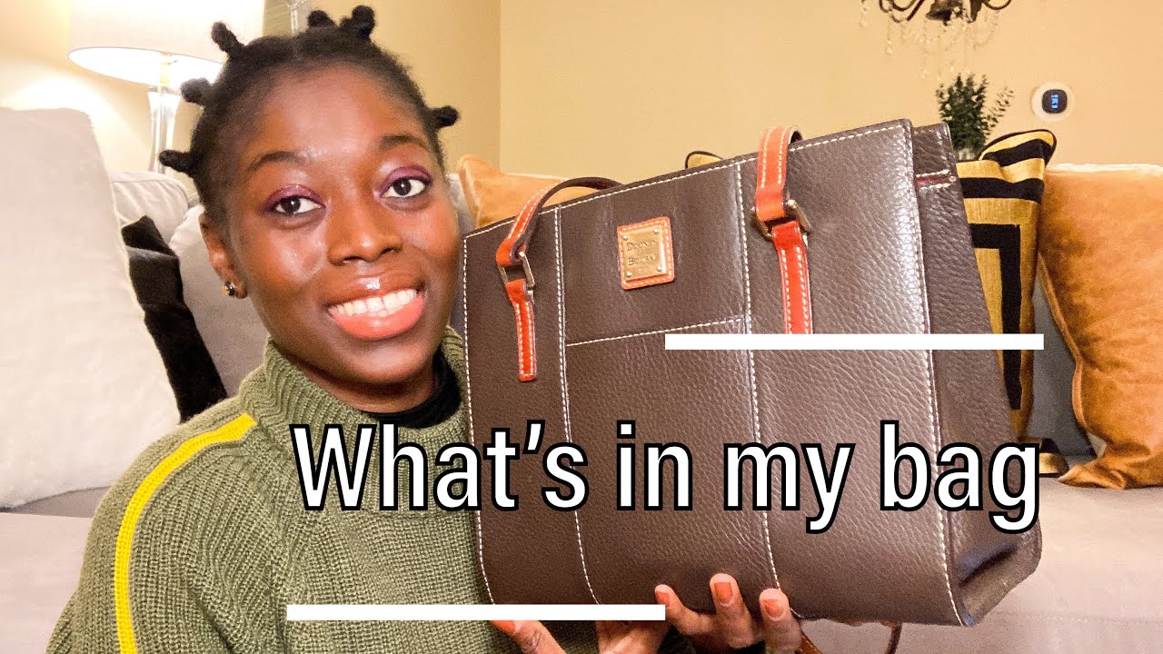 What’s In My Work Bag FT Dooney and Bourke Charlotte bag