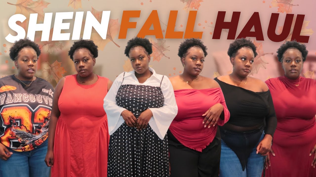 SHEIN FALL TRY-ON HAUL 2025 ☆ | plus size, modest clothing, cute dresses, trendy & affordable