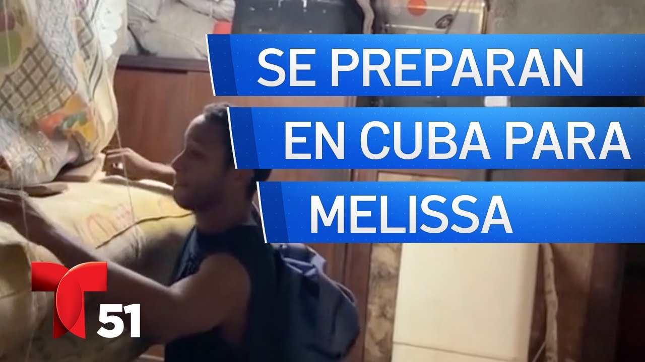 Cuba se prepara para el impacto de Melissa con precaria infraestructura