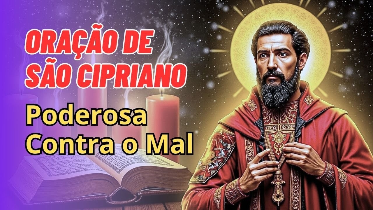 💒Oração Infalível de SÃO CIPRIANO! Blinde Sua Vida Contra o Mal Urgente Agora