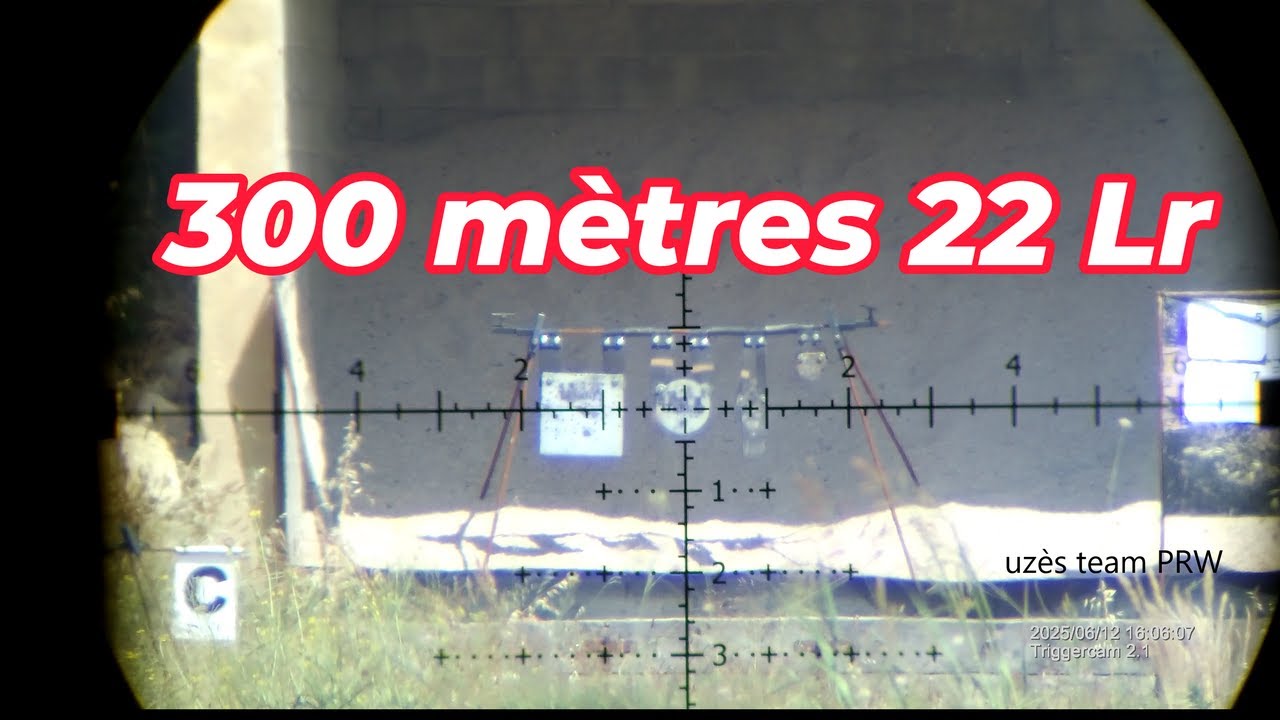 300 mètres 22 lr