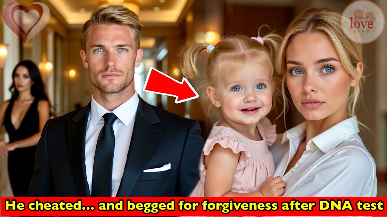 “Forgive me, I was blind!” Billionaire cried when DNA test confirmed that the girl was his daughter…