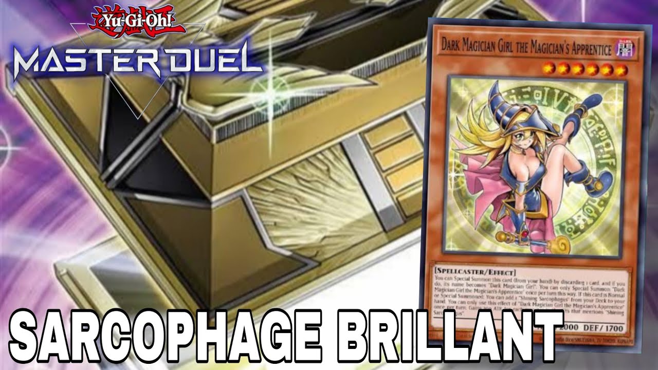 LA MAGICIENNE DES TÉNÈBRES VIENT EN SUPPORT AU DECK SARCOPHAGE BRILLANT SUR MASTER DUEL 