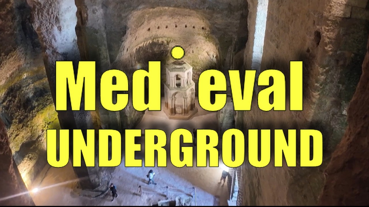 🗺️ Exploring Aubeterre’s Subterranean Church & Lunch at La Taverne + Hidden Gem in Gurat 4K🍷⛪