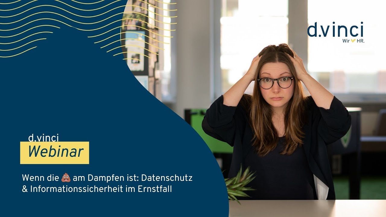 Wenn die 💩 am Dampfen ist: Datenschutz & Informationssicherheit im Ernstfall