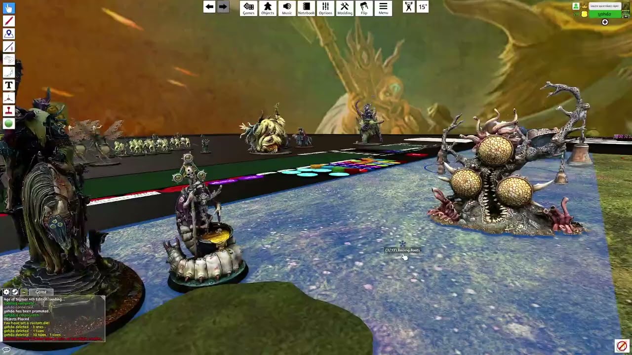 [TTS-Age of sigmar] *Nurgle* (Otter) vs *Ko*(Yohda)