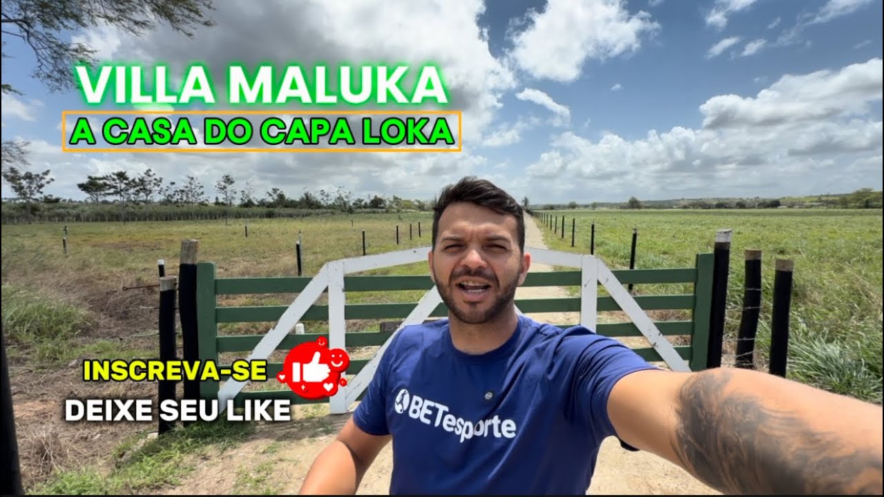 A CASA HARAS DO CAPA LOKA - NATHAN QUEIROZ - UM POUCO DA VILLA MALUKA COM A MÁQUINA. 