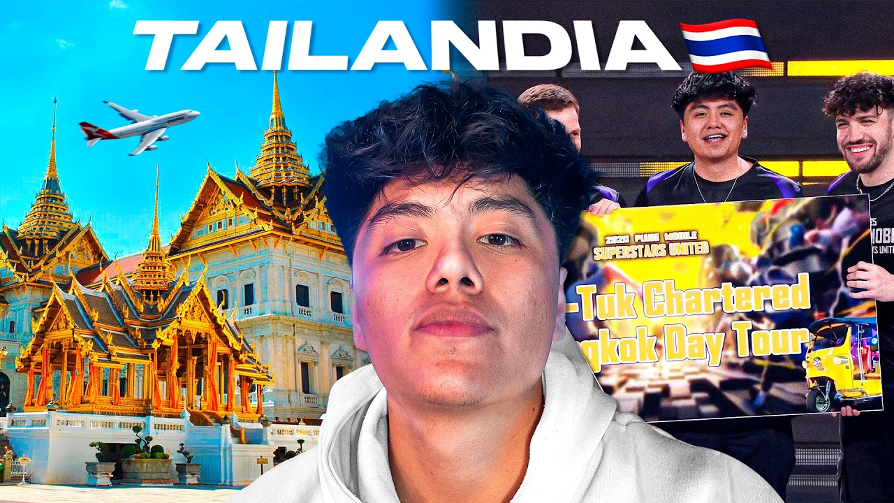 Fui INVITADO por PUBG Mobile a TAILANDIA | TODO lo que VIVÍ en la PMGC 2025