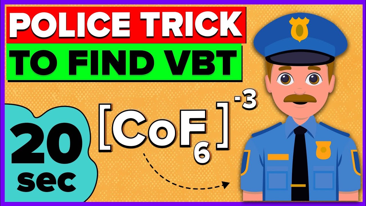 Хитрость в поиске VBT | Координационные соединения | Класс 12