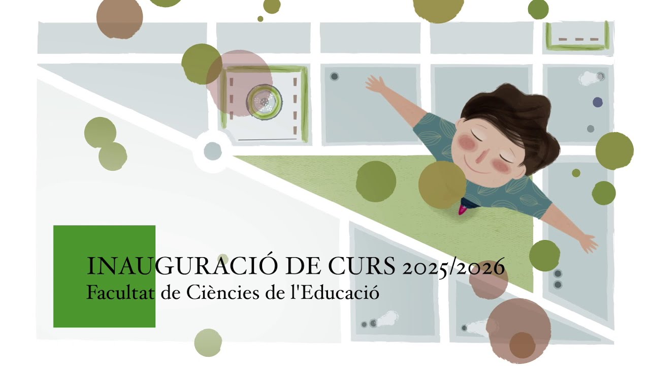Inauguració del Curs Acadèmic 2025-2026 de la Facultat de Ciències de l'Educació