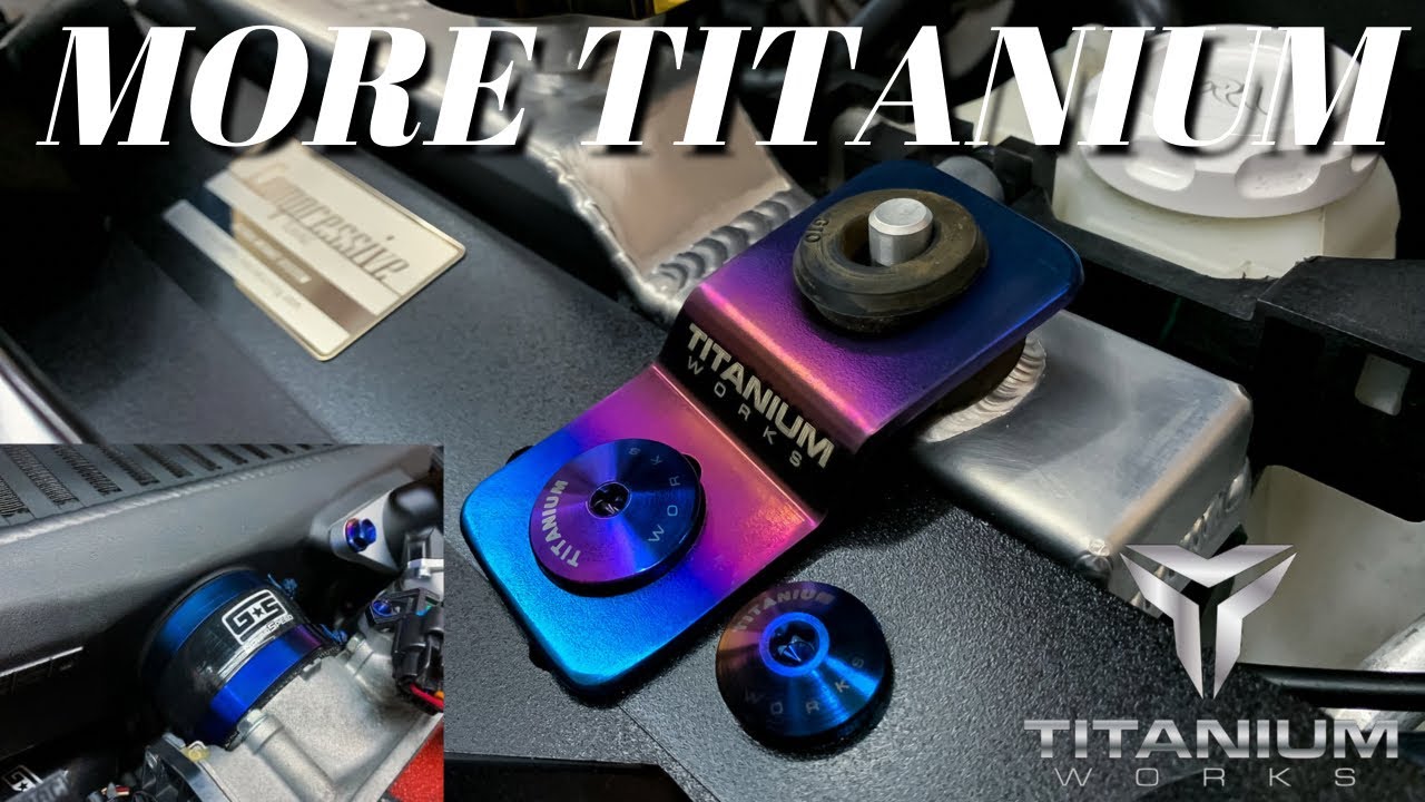 Adding More Titanium Hardware To My STI | Upcoming Mods!