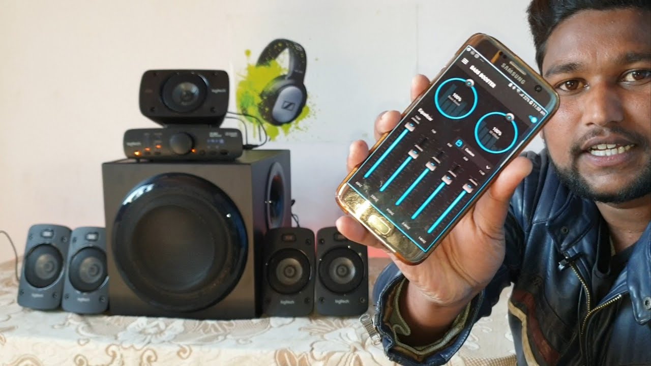Logitech Z906 THX 5.1 HOME THEATER  | DETAIL BASS TEST IN HINDI | DOLBY AUDIO🔥🔥🔥