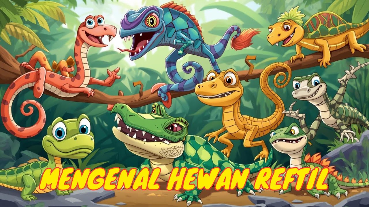 Mengenal Macam-macam Hewan Reftil Untuk Anak 