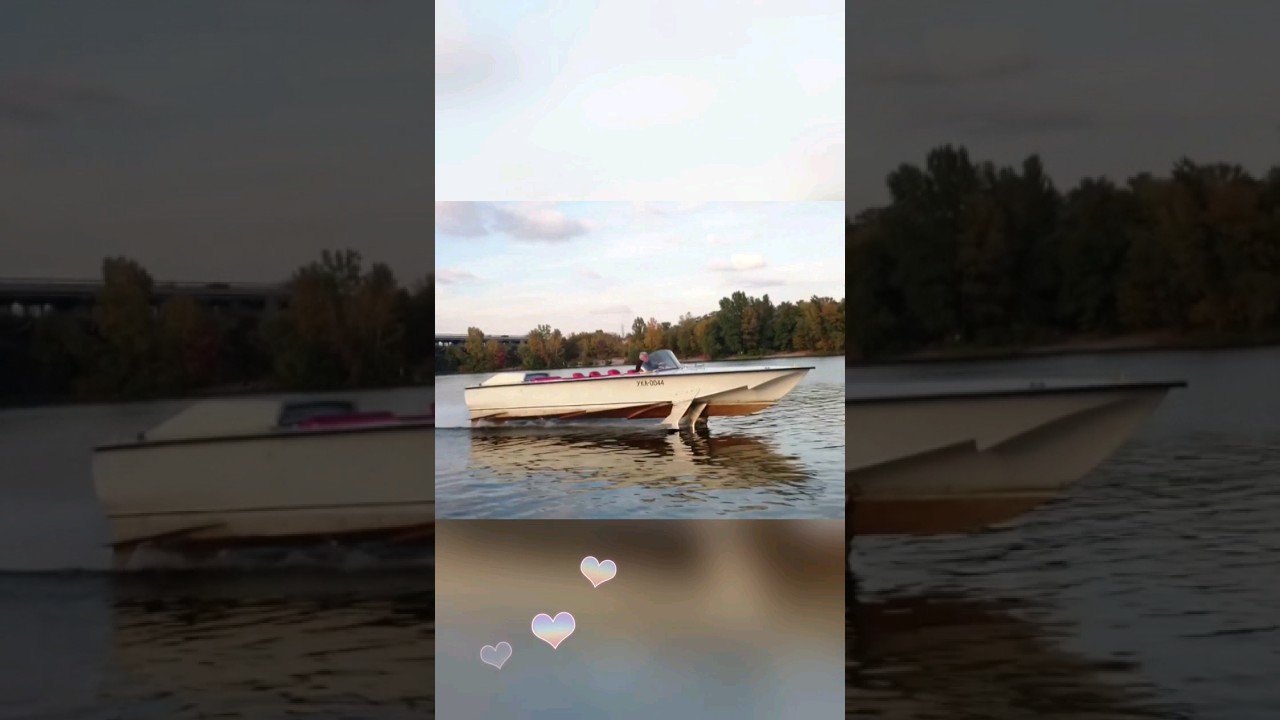 Катер «Волга» на подводных крыльях 