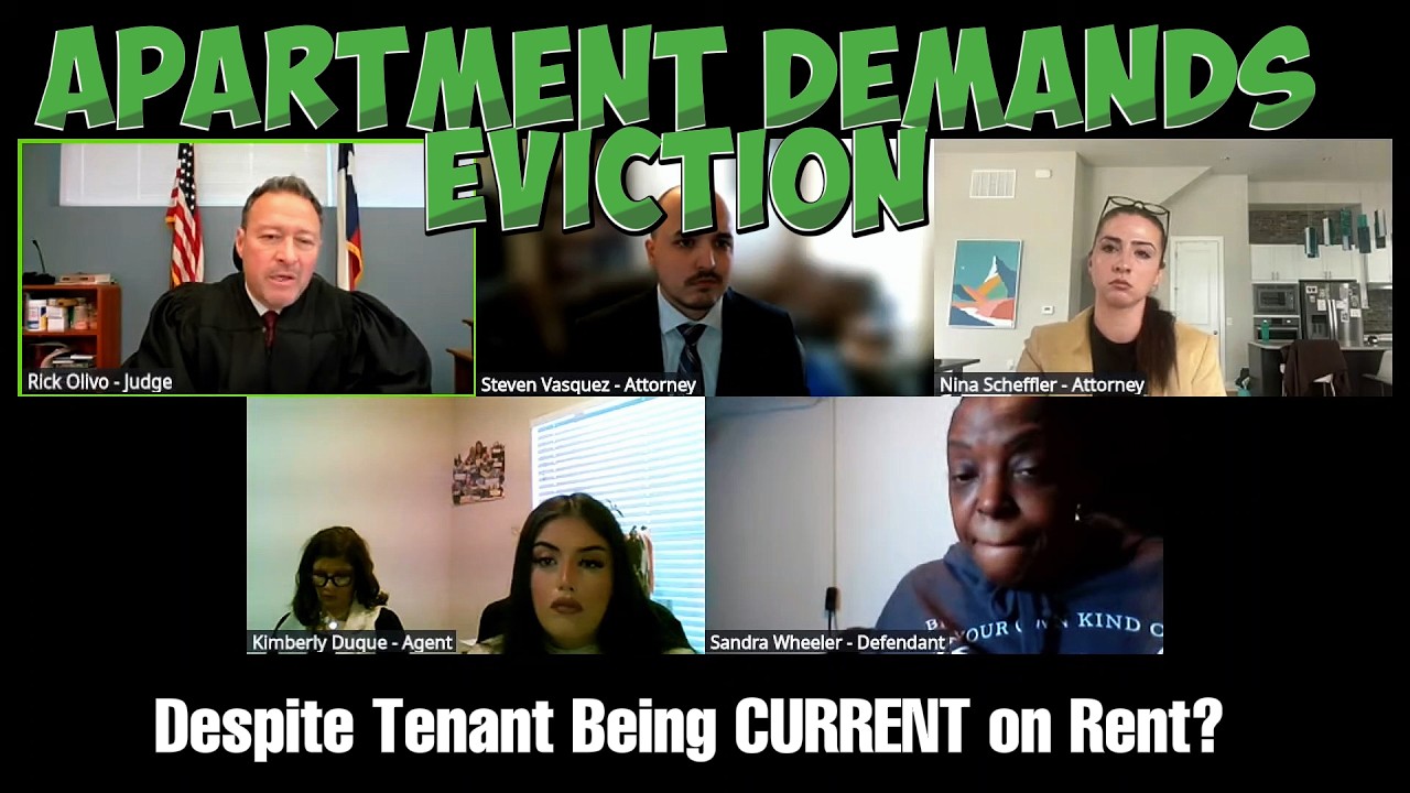 Apartment Demands Eviction - Despite Tenant Being CURRENT on Rent?