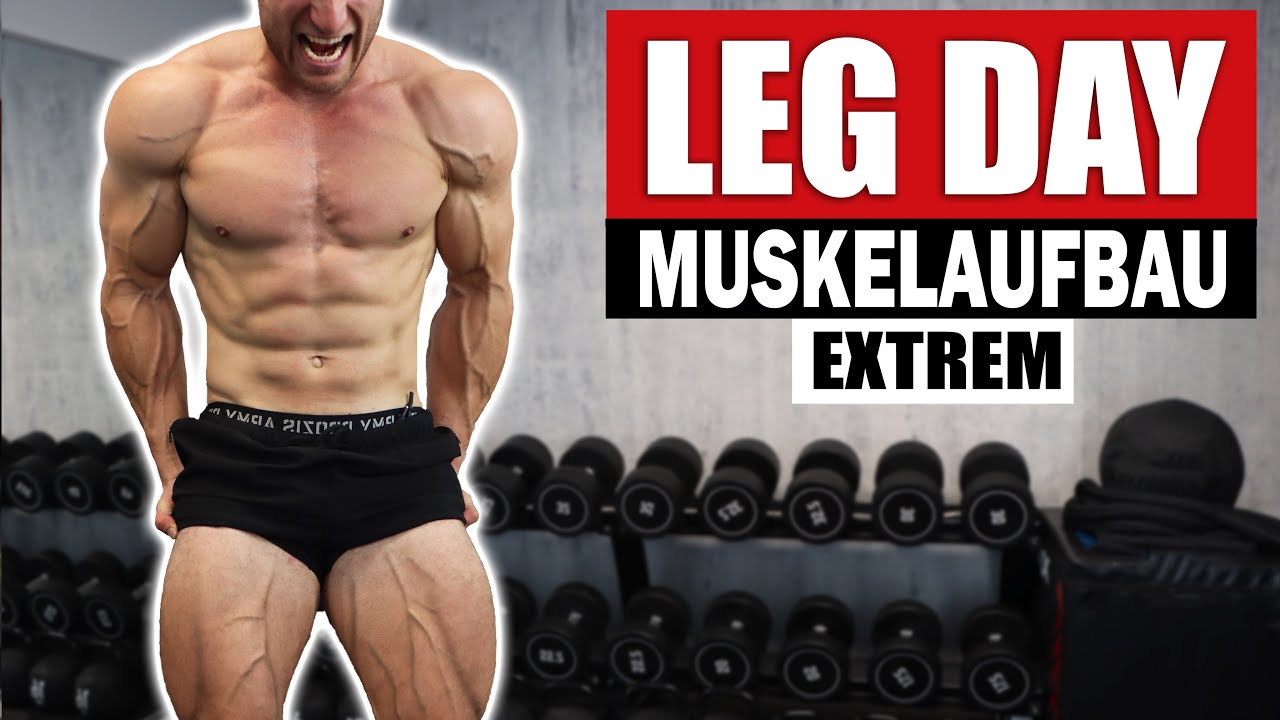 20 Min. LEG DAY Workout für Zuhause mit Kurzhanteln | Sascha Huber