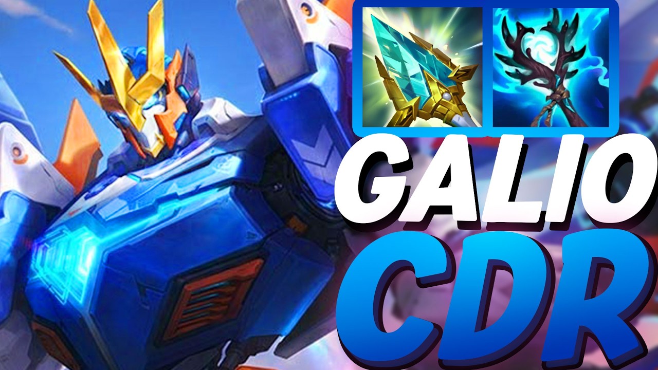 UN MAXIMUM DE CDR SUR GALIO AP ??? - (Aram du Chaos -  League of Legends)