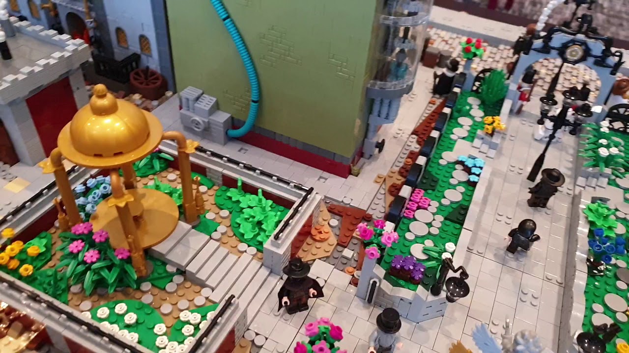 2019 Ruins of San Victoria @ Borlänge Sweden. Swebrick Steampunk Community build