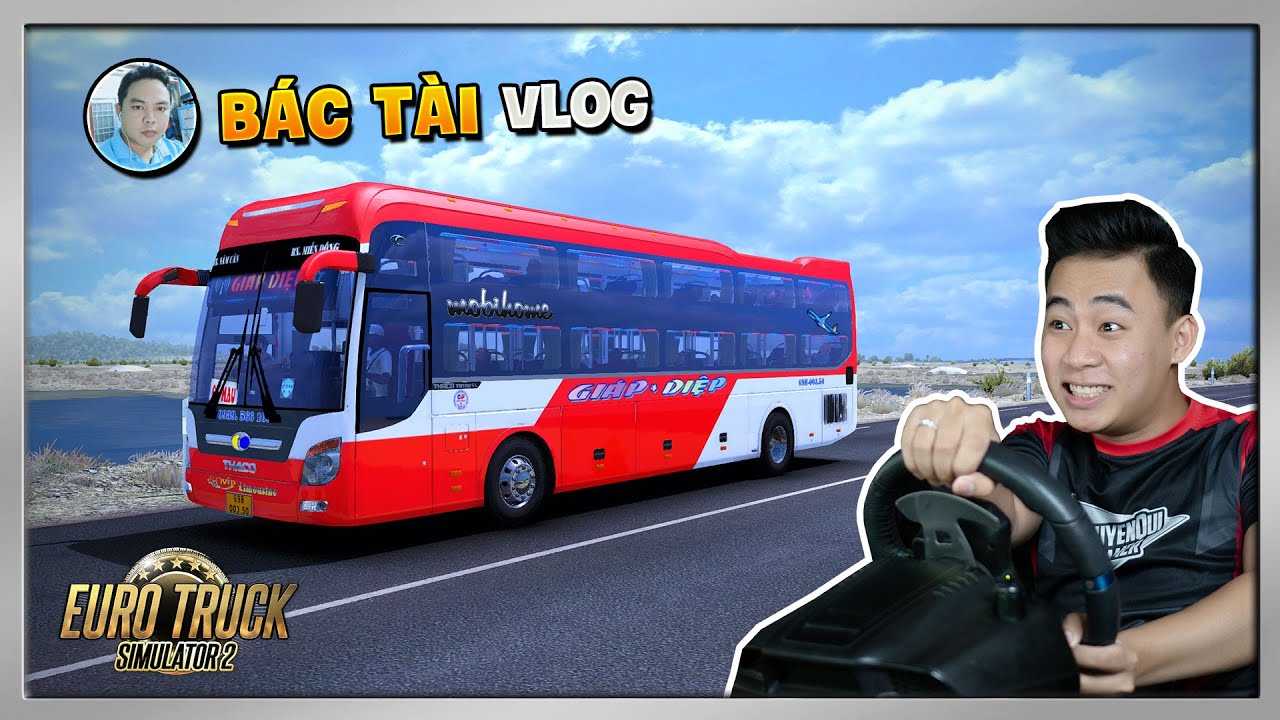 ETS2 - Mượn Xe Khách Giáp Diệp 