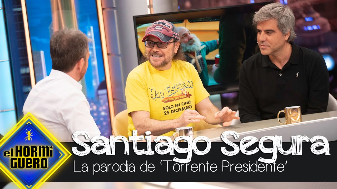 Santiago Segura advierte sobre la parodia política que habrá en Torrente Presidente - El Hormiguero