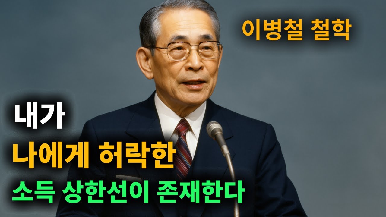 【이병철 어록】 누군가는 평생 모르고 사는 비밀 (당신이 딱 '그만큼'만 버는 소름 돋는 이유) │ 성공지혜 | 인생 명언 | 동기부여